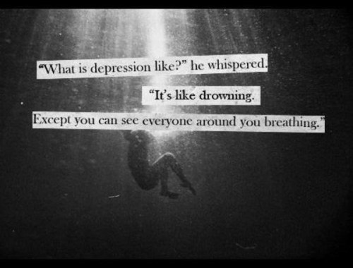 What's depression feel like?